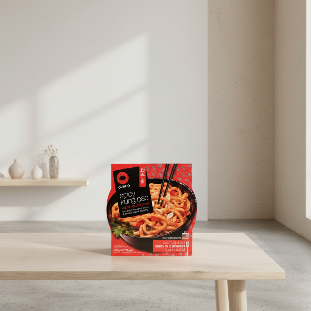 Obento Bol de Nouilles Udon Kung Pao - 240 g