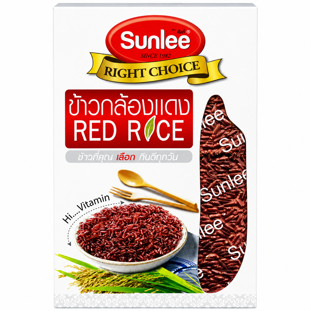 Sunlee Riz rouge 1 kg