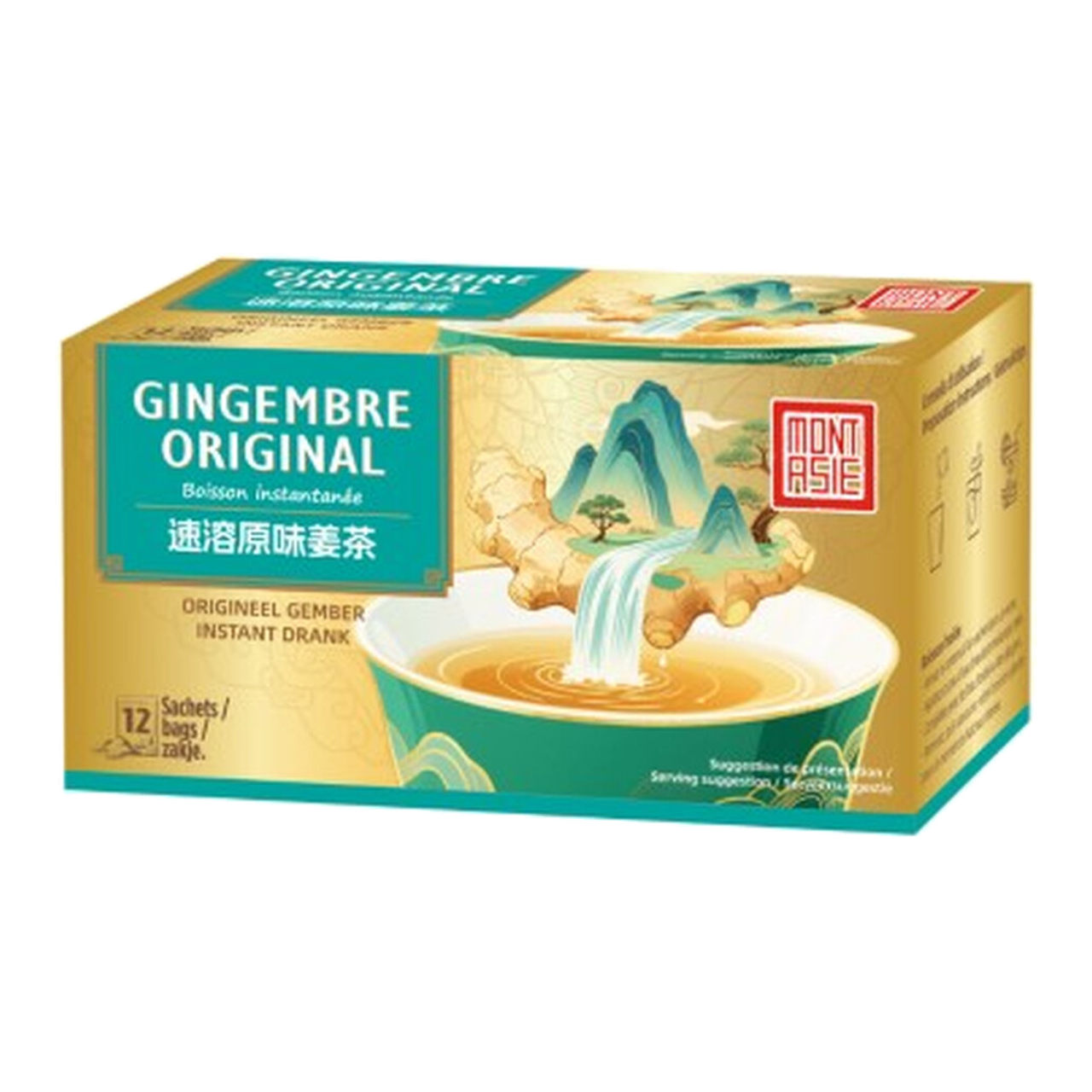 Boisson Instantanée Gingembre Original 120g