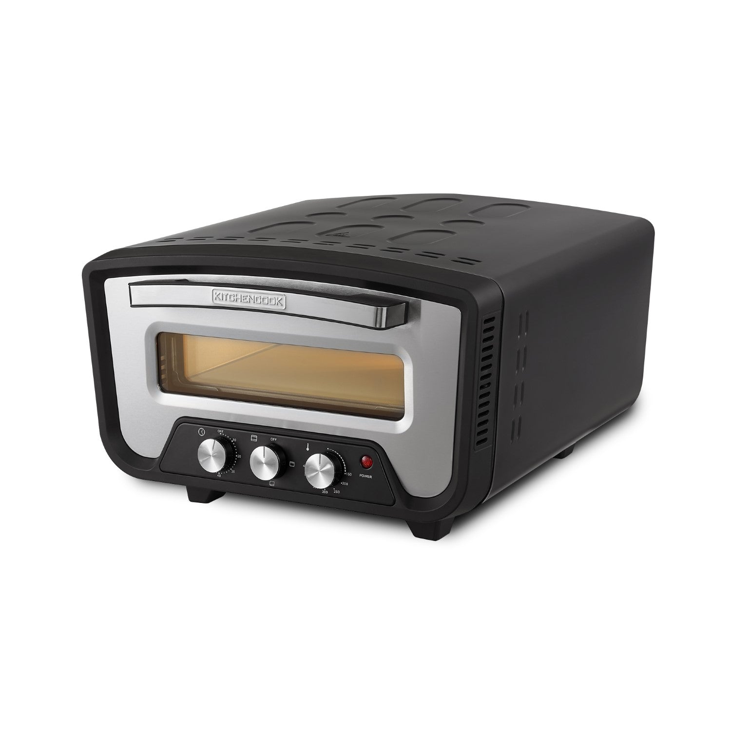 KitchenCook Four à pizza modèle K Pizza Lite, 430 °C, Cuisson express en 3 min, 2200 W