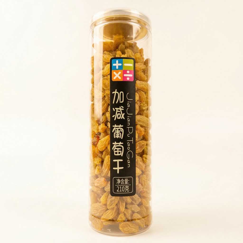 Jia Jian Cheng Chu Raisins secs 210 g