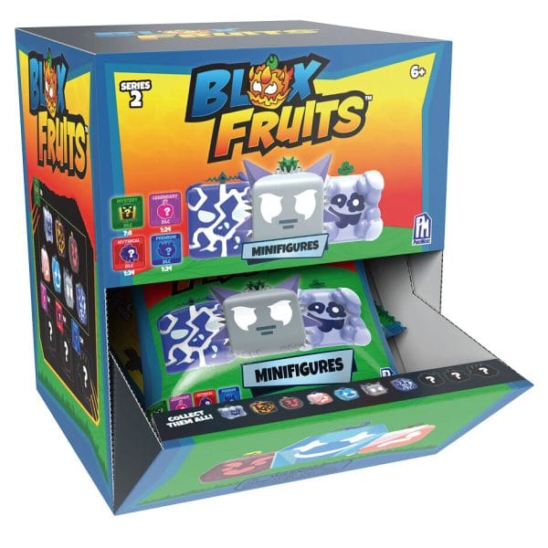 Roblox Blox Fruits Figurine mystère Série 2 + Code DLC unique