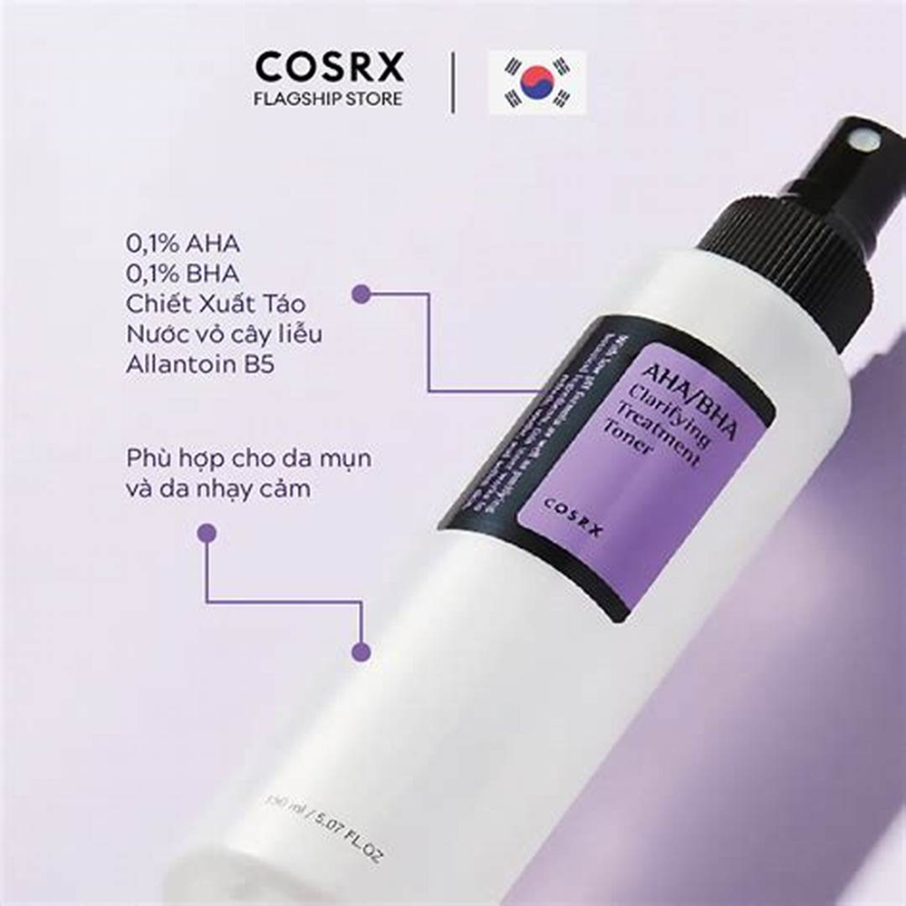 Cosrx Lotion Tonique Clarifiante AHA/BHA 150ml