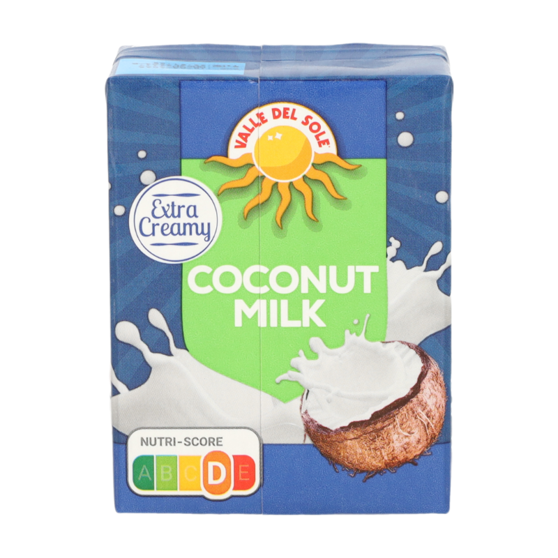 Valle Del Sole Lait de coco onctueux 17 % 200 ml