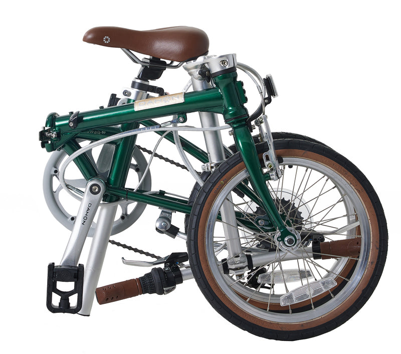 DAHON Vélo pliant Boardwalk D7 Vert éclat 16 x 1,5 pouces Pneu