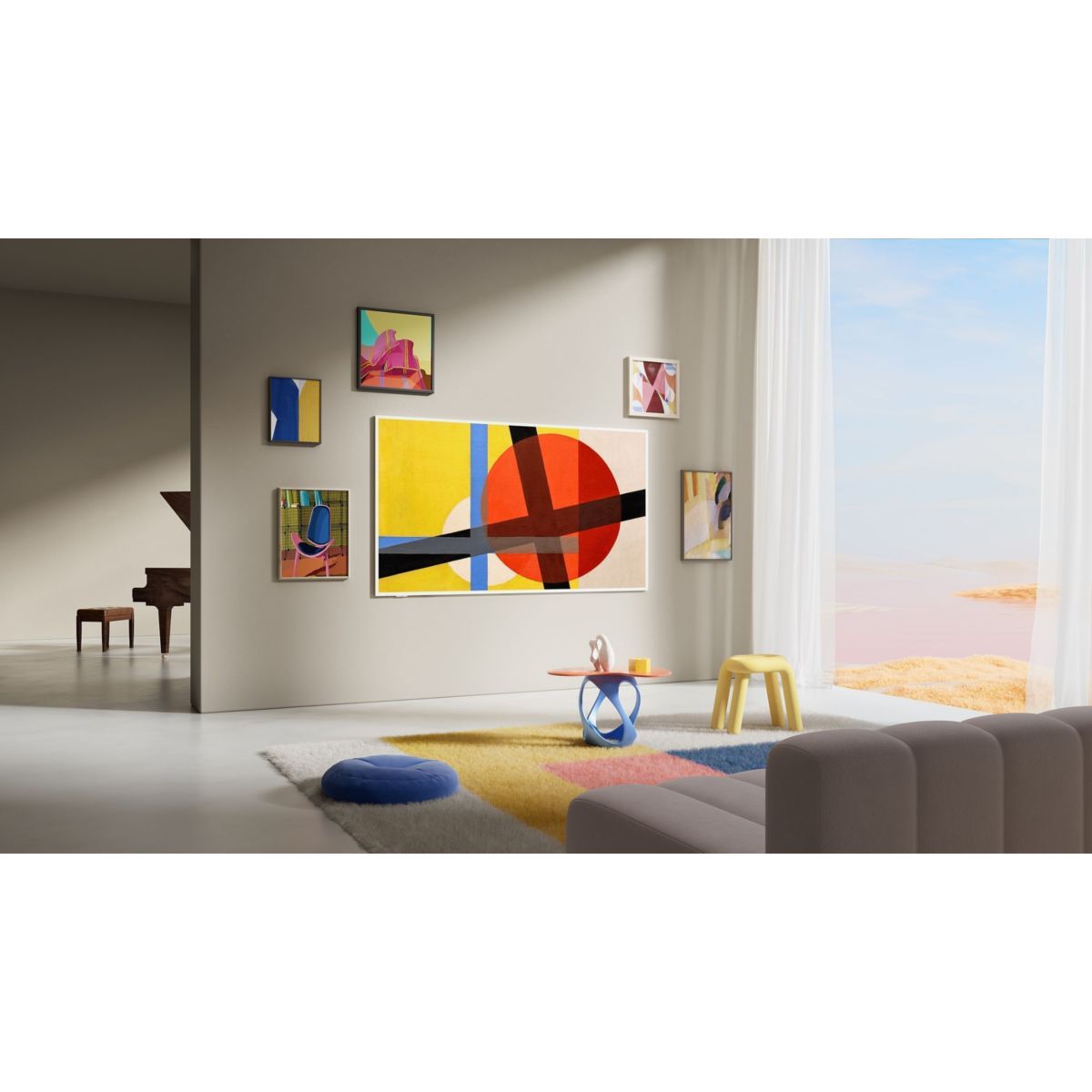 TCL QLED Pro 55A300W NXTVISION 55" 4K UHD TV LED en aluminium brossé