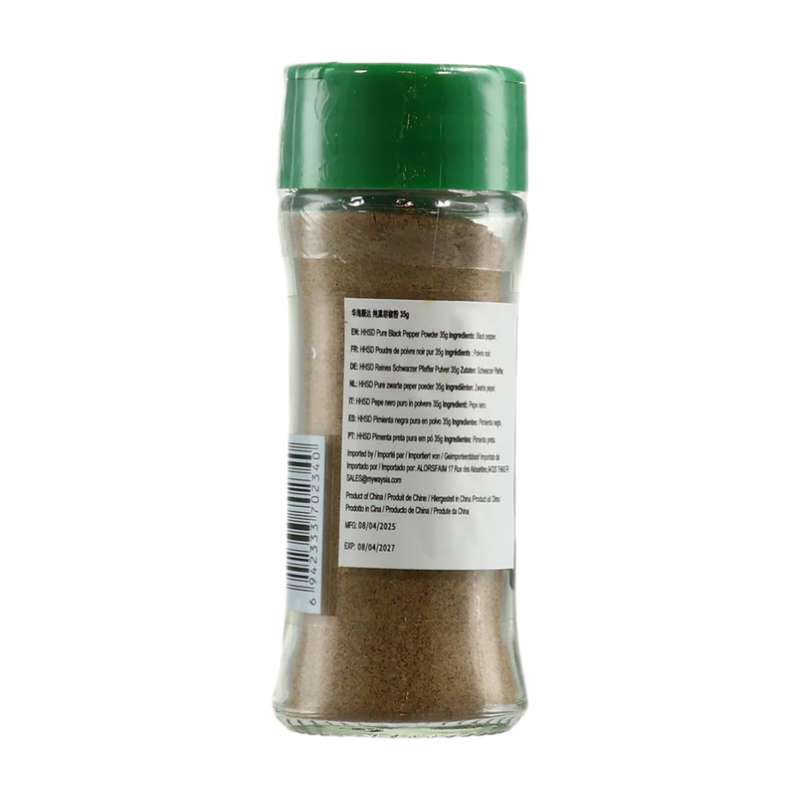 HUASEED Poivre Noir Pur 35g