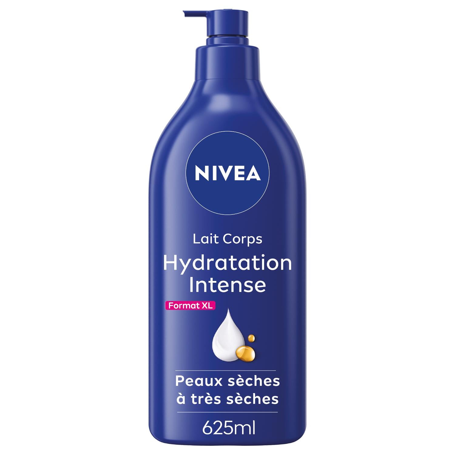 Nivea Lait Corps Crème Nourrissant Peaux Très Sèches 625 ml