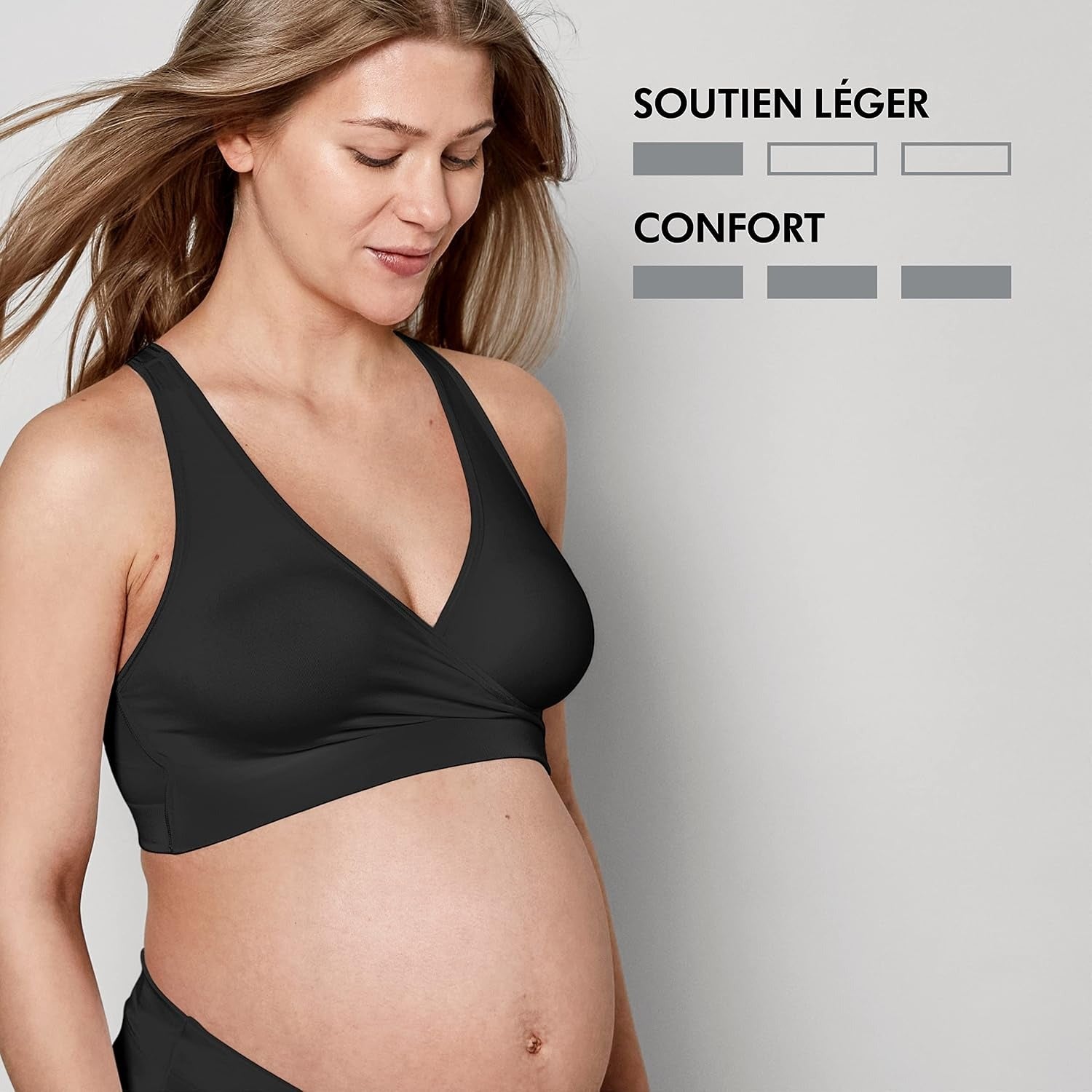 MEDELA Keep Cool - Brassière d'allaitement, noir, taille L