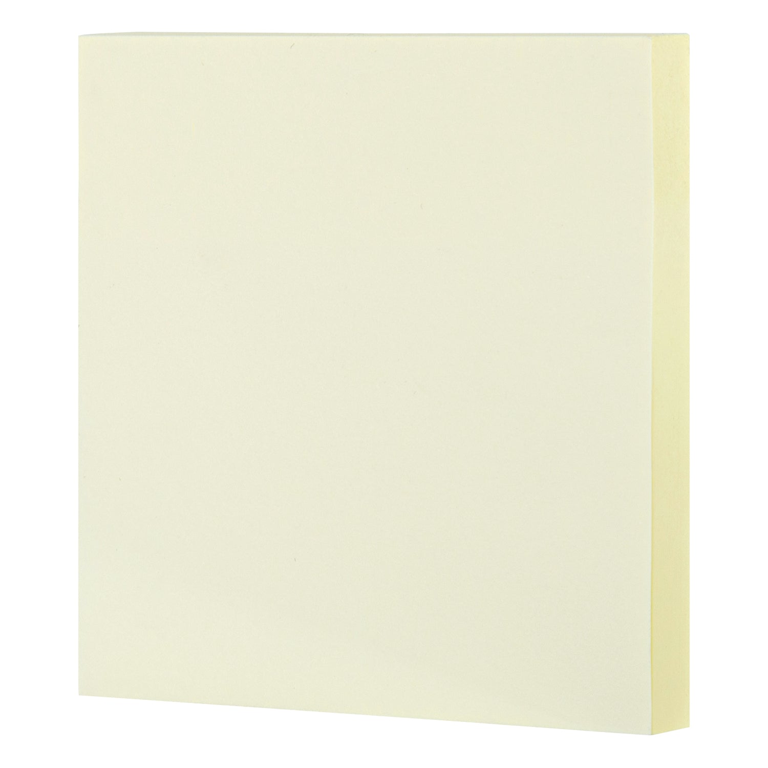 Deli Notes adhésives 7,6 × 7,6 cm jaune - Lot de 12 x 100 feuilles