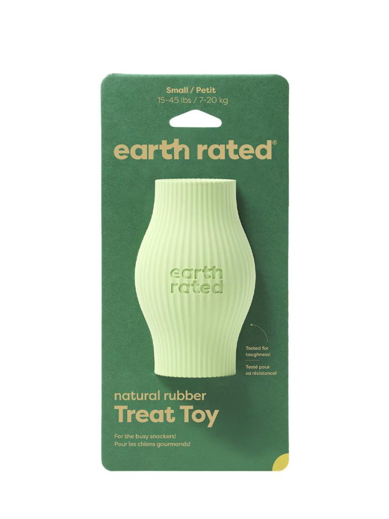 Earth Rated Jouet à friandises en caoutchouc 13 x 8,5 cm - 1 pièce
