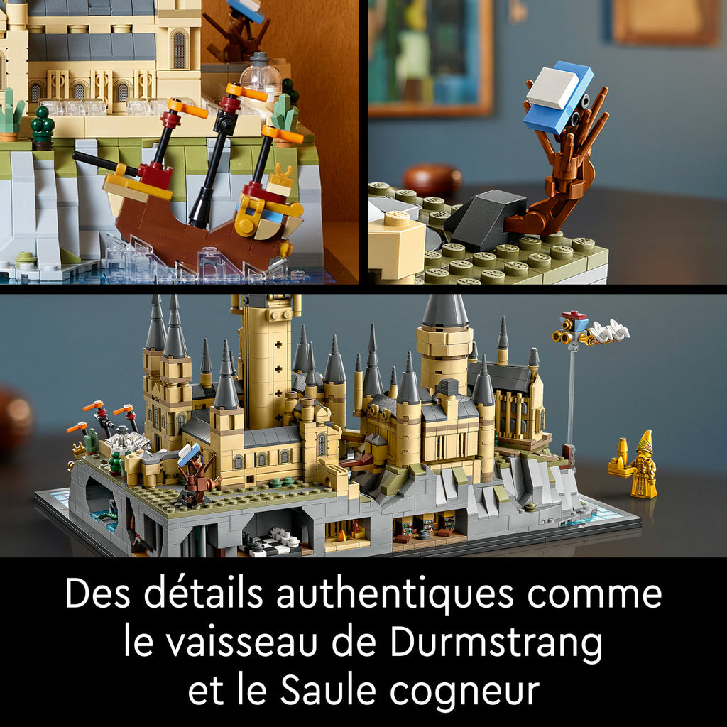 LEGO Harry Potter 76419 Château de Poudlard et ses environs Set de construction de collection pour adulte