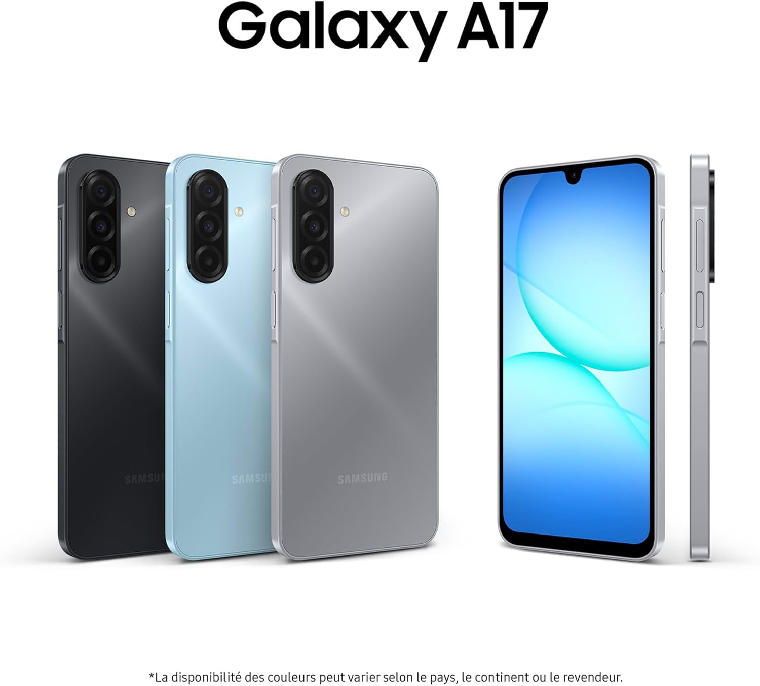 SAMSUNG Galaxy A17 128 Go gris