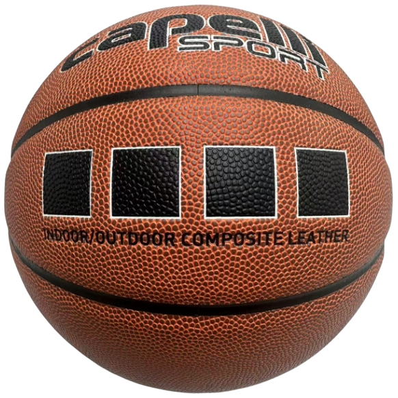 Capelli Sport Ballon de basket CS taille 7 Équipe I en polyuréthane intérieur/extérieur