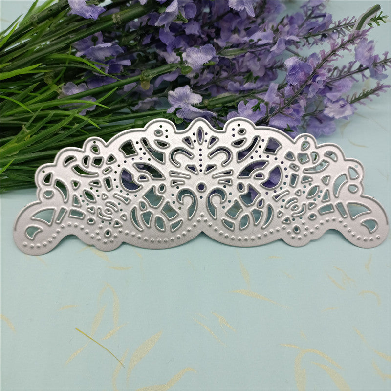 Découpes en Métal à Bordure en Dentelle, Découpes pour Cartes, Découpes en Relief pour Scrapbooking, Décoration de Cartes en Papier d'Album DIY