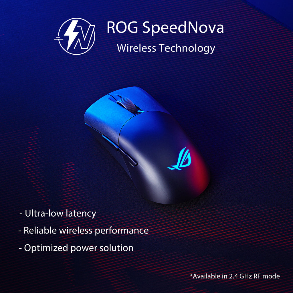 ASUS ROG Keris Souris Gaming Sans Fil Aimpoint - 36000 DPI, 5 Boutons - Noir