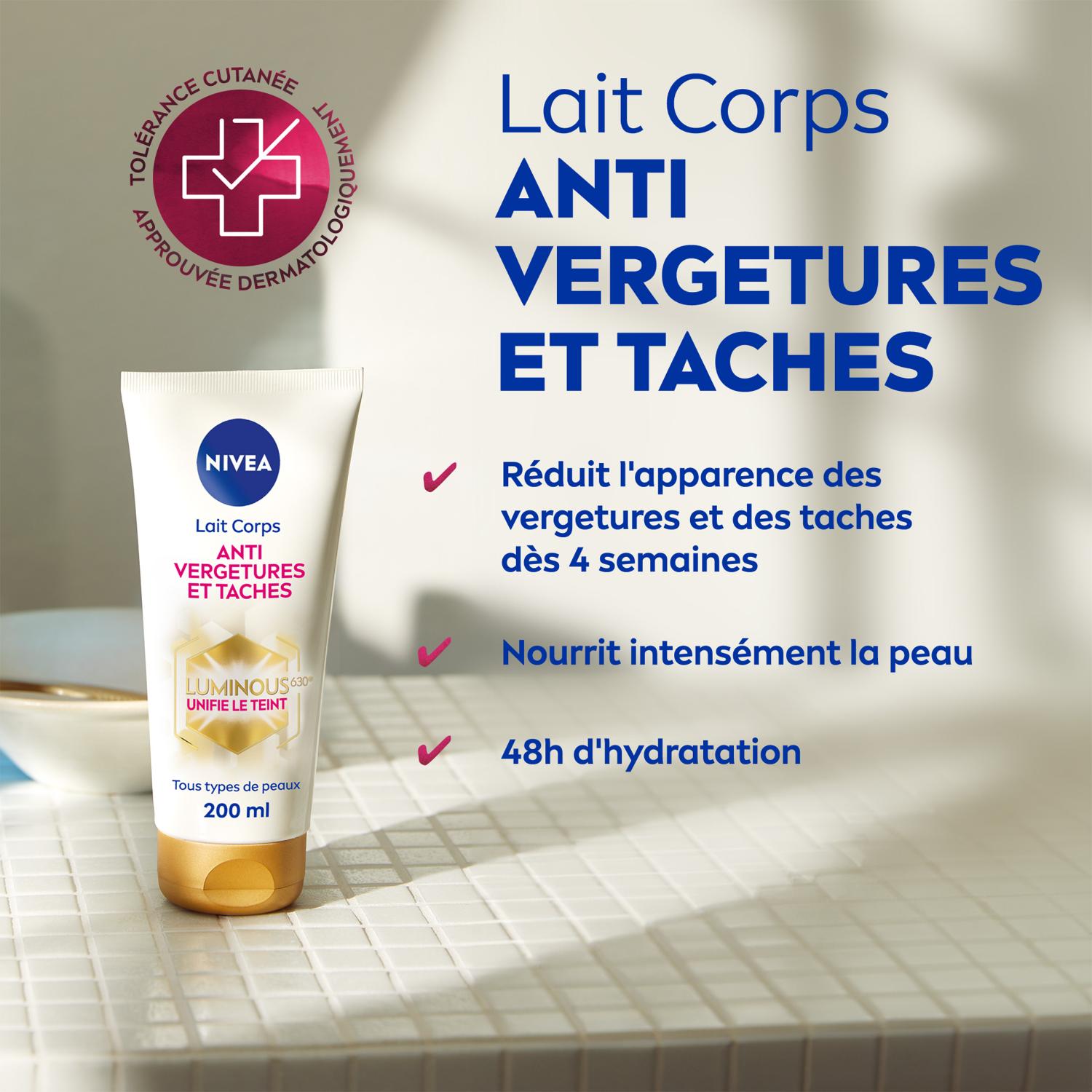 NIVEA Luminous 630 Soin corps anti-cellulite et vergetures 200 ml