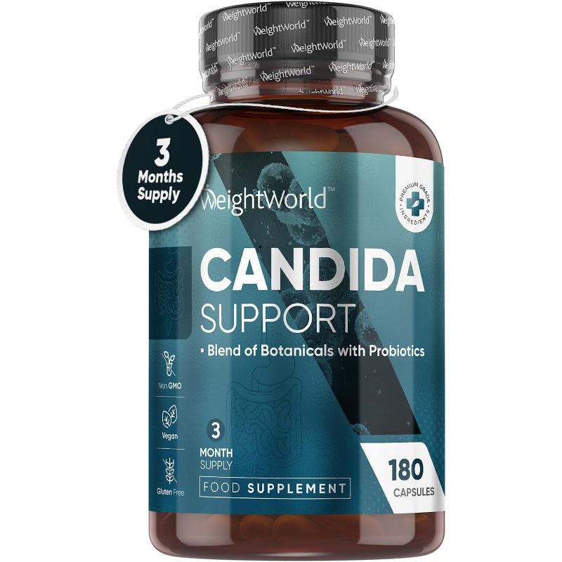 WeightWorld Soutien anti-Candida 180 gélules