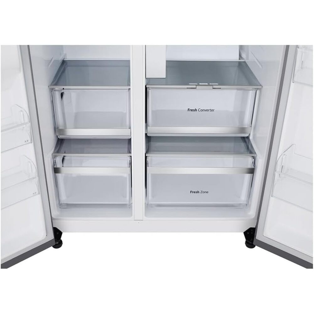 LG GSXE90BSAD Réfrigérateur américain 628 L Acier inoxydable Classe énergétique D