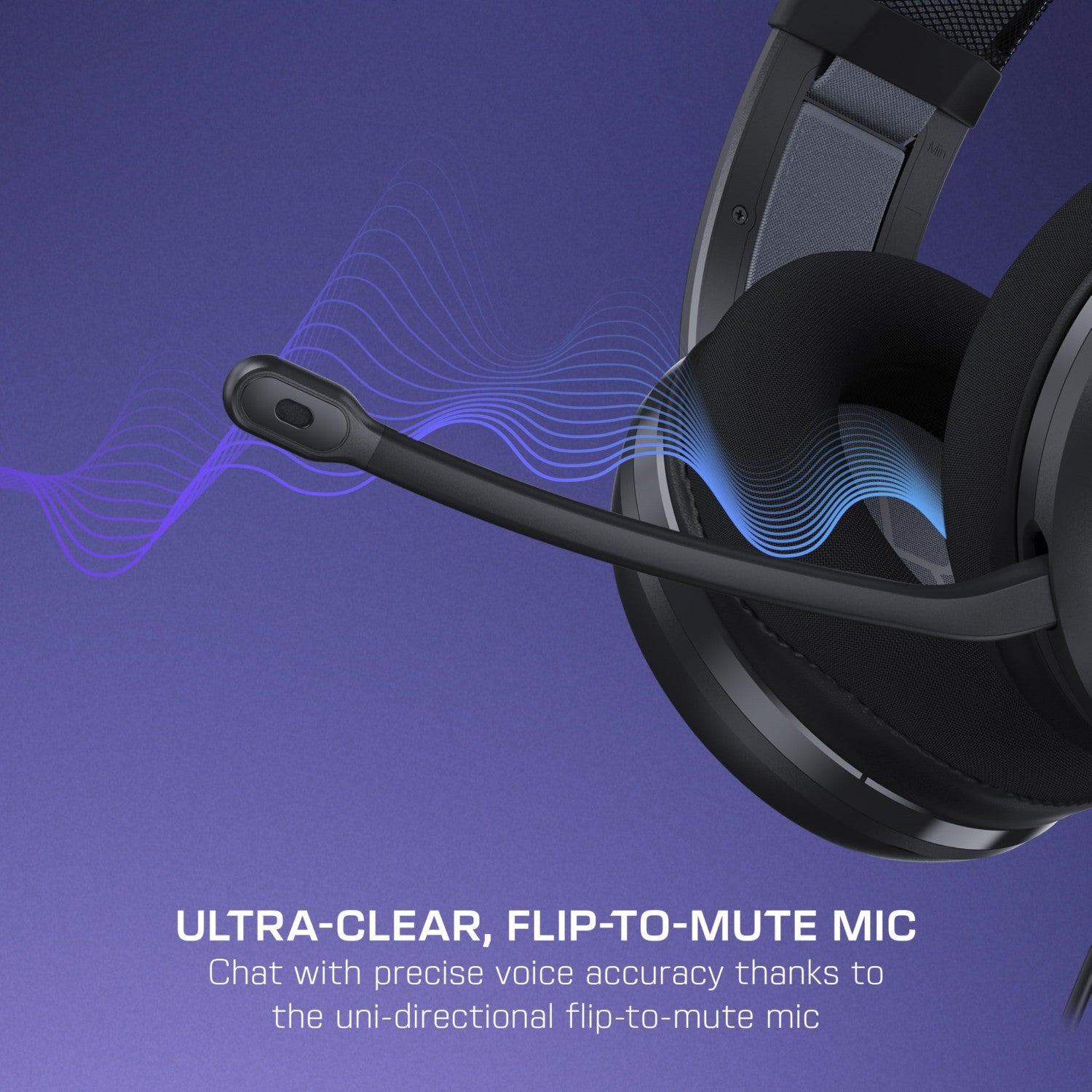 Turtle Beach Atlas 200 Casque Gaming PC Filaire (Prise Jack 3,5 mm) - Micro Flip-to-Mute - PC - Noir