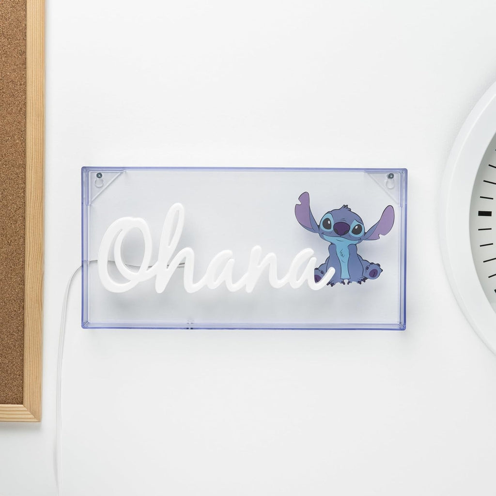 Paladone Lampe néon LED Ohana 15 x 30 cm