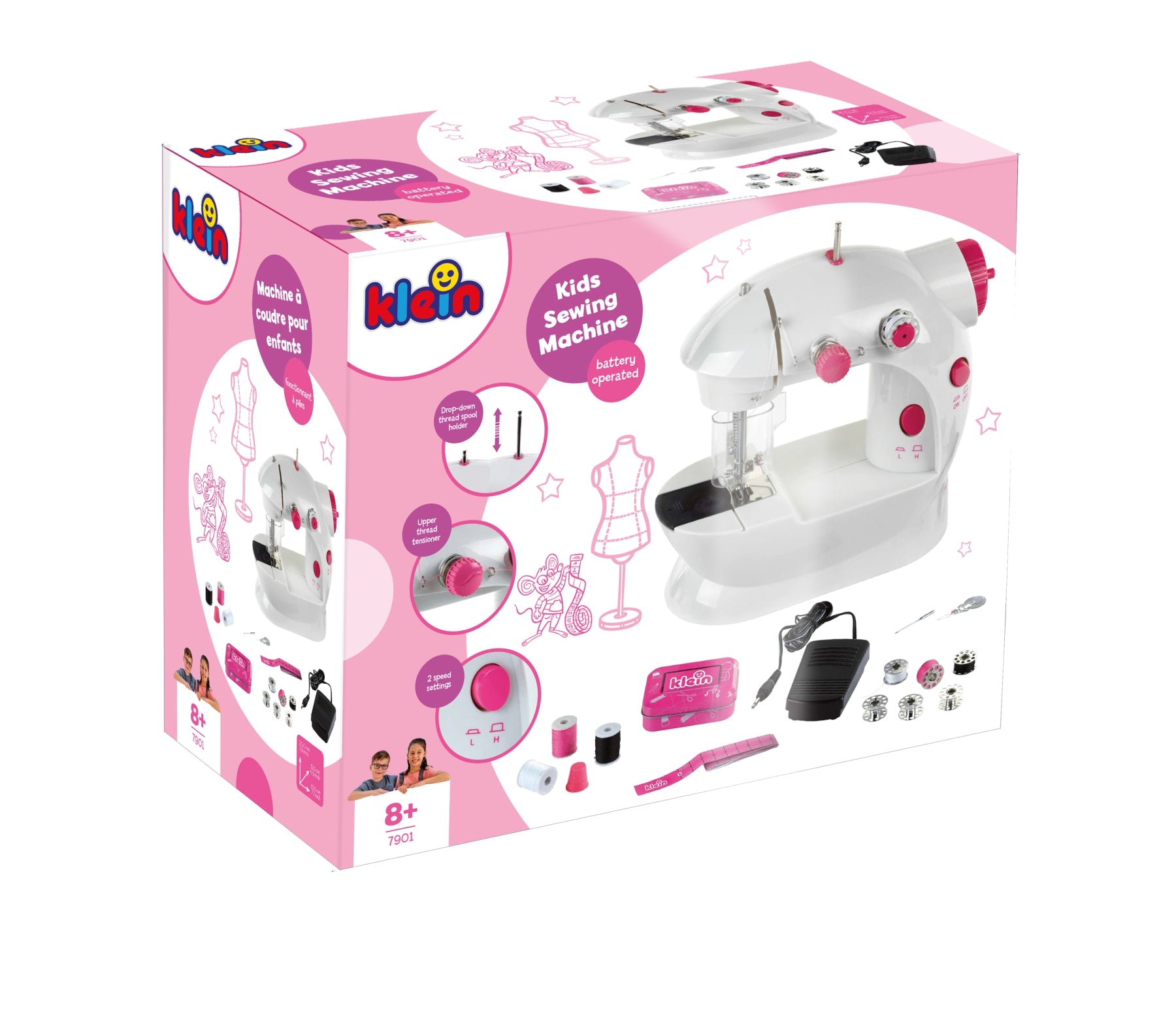 Theo Klein Styling Star Machine à coudre pour enfants 7901