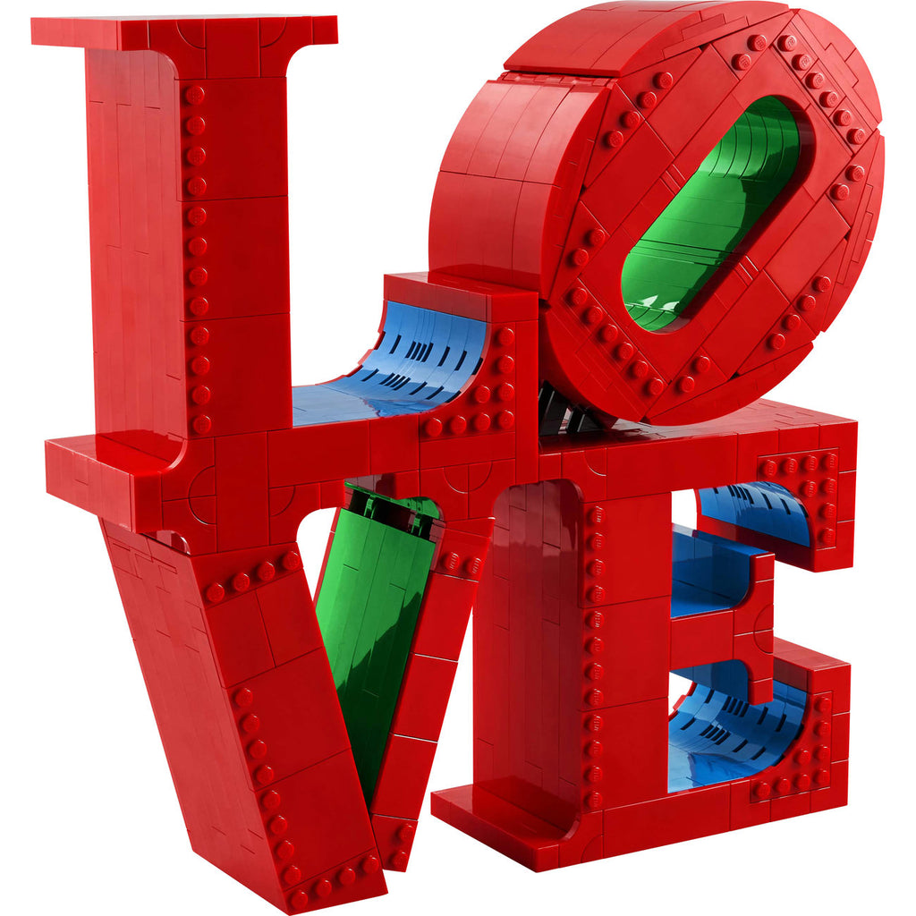 LEGO Art 31214 LOVE Sculpture Ensemble de Construction d'Art Mural pour Adultes