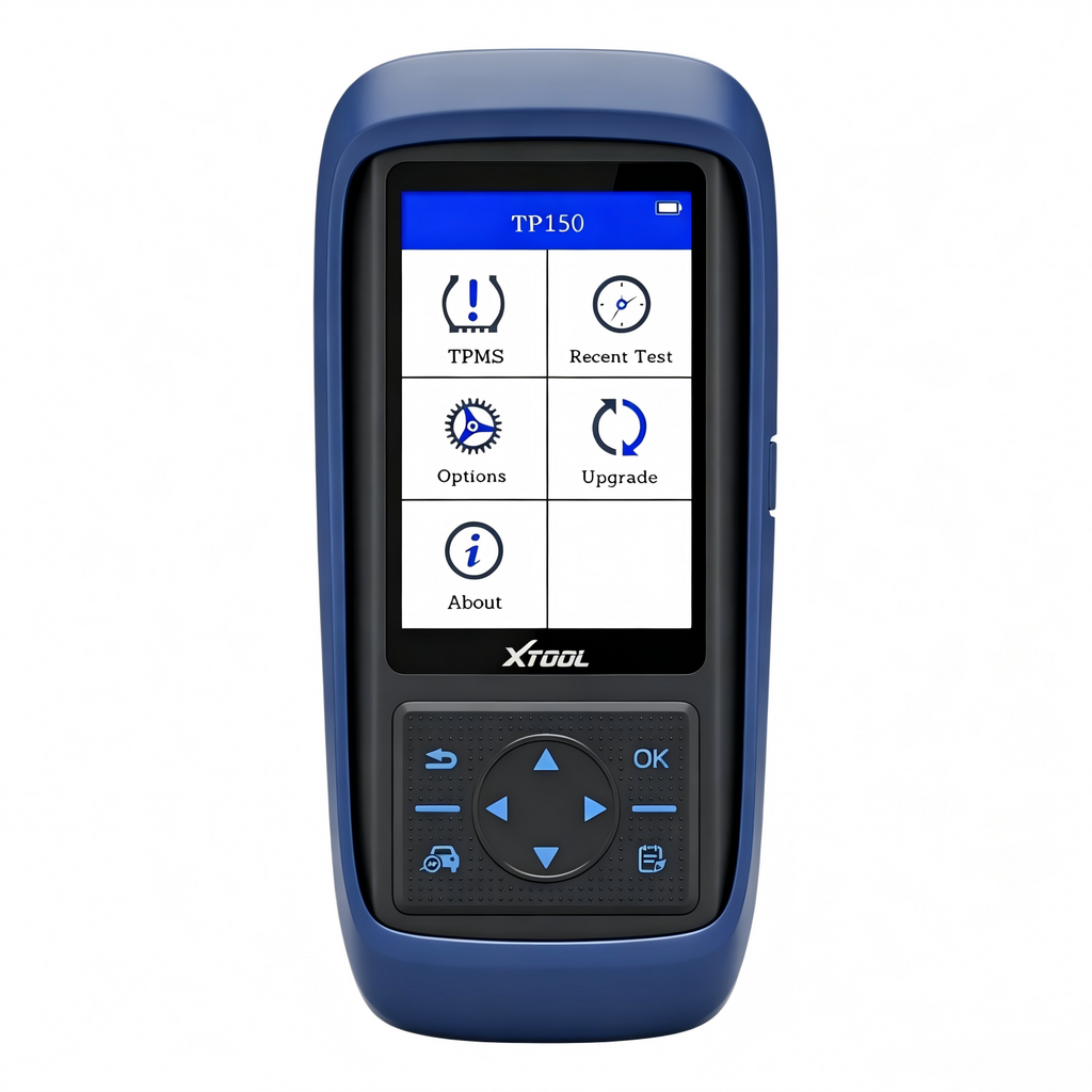 XTOOL TP150 Outil de programmation TPMS, de réapprentissage/réinitialisation/activation TPMS (315/433 MHz), programmateur de capteur de pression des pneus