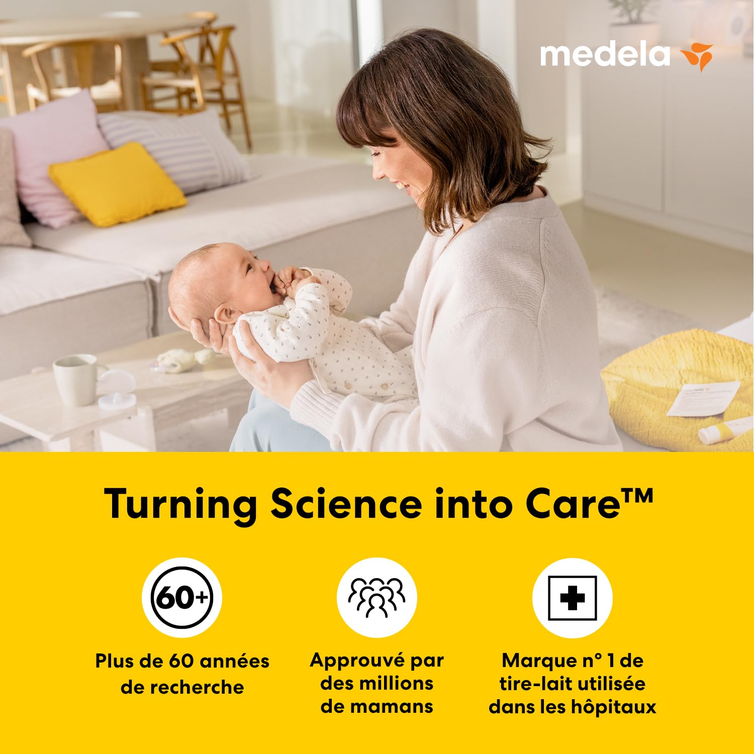 MEDELA Kit conservation lait maternel tout-en-un - 4 Biberons 150 ml, 4 Sachets Easy Pour, 1 Sachet réutilisable, 1 Sachet Micro-ondes Quick Clean et Sac isotherme avec bloc réfrigérant