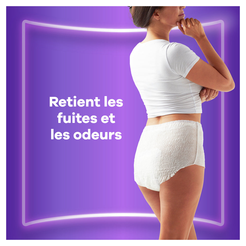 Always Discreet Culottes d’incontinence pour femmes Plus XL, 7 paires