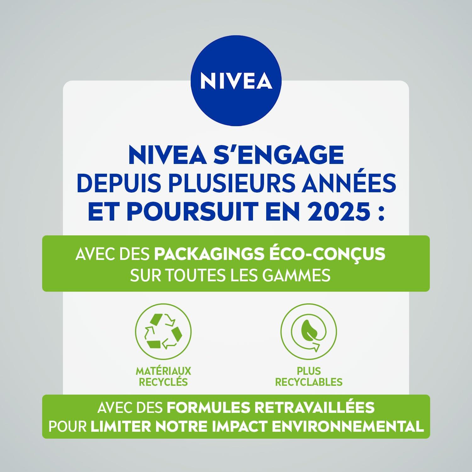 NIVEA Déodorant Femme Aisselles Derma Dry Control 96H Stick 50 ml