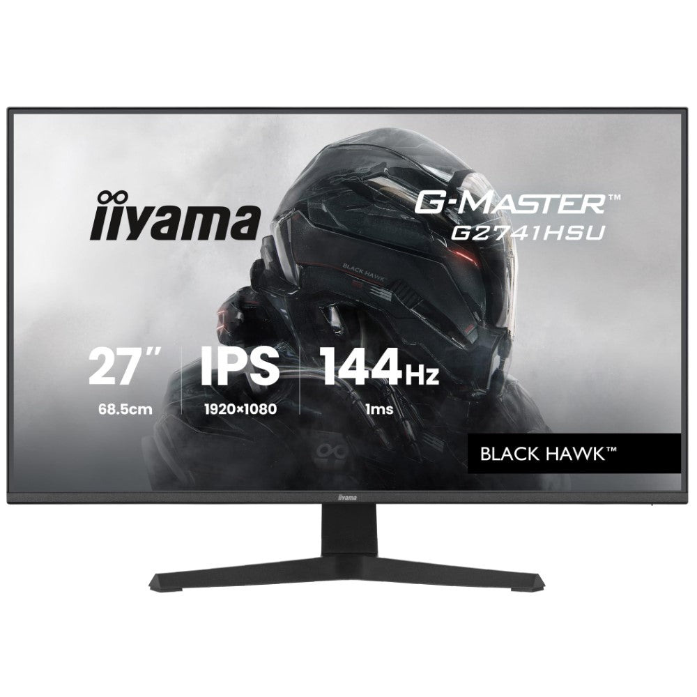 IIYAMA Passez à la vitesse supérieure avec le moniteur G2741HSU Black Hawk, avec technologie de dalle IPS et 1 ms MPRT