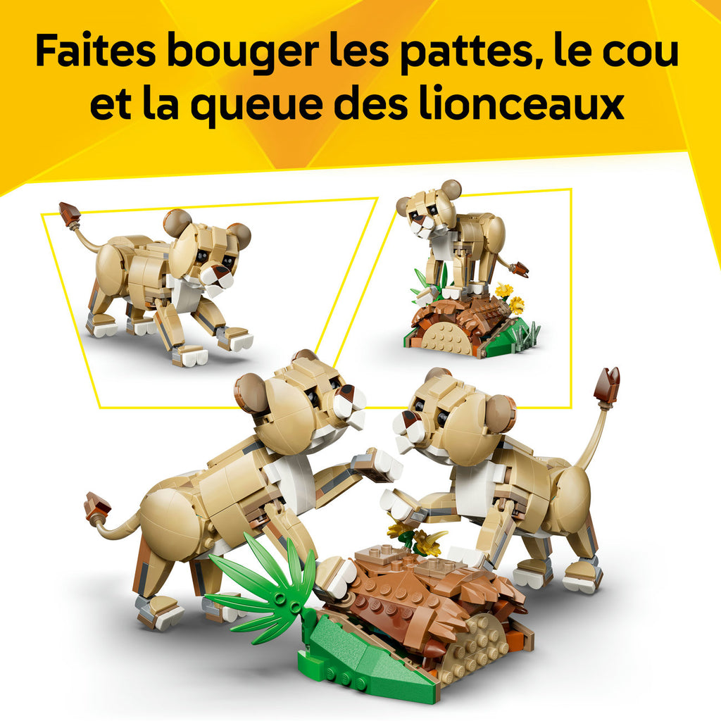 LEGO Creator 31386 Animaux Sauvages : Lion Majestueux