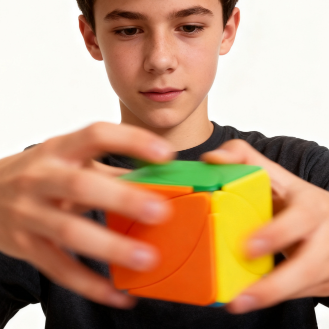 Mod Cube Casse-tête feuille d'érable uni sans autocollants