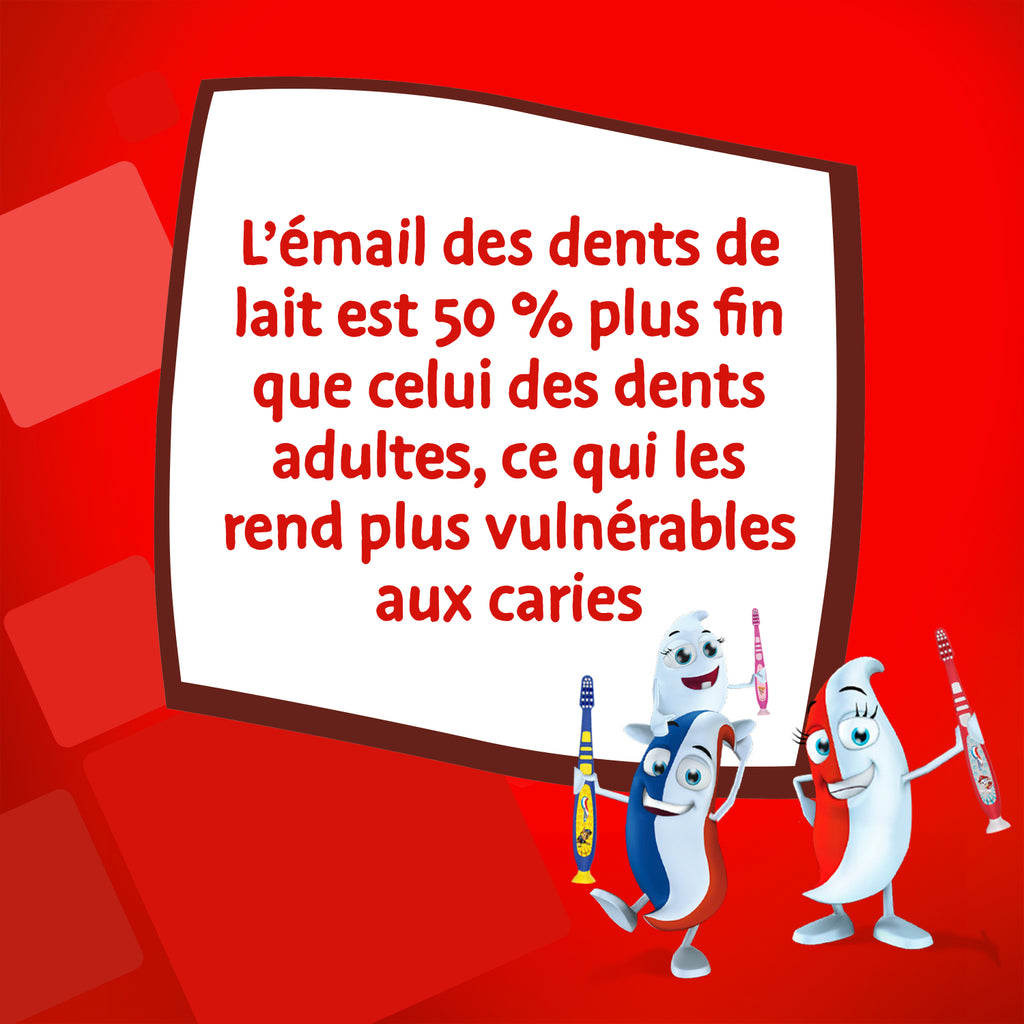 AQUAFRESH Little Teeth - Dentifrice 0-6 Ans Pat Patrouille - 50ml