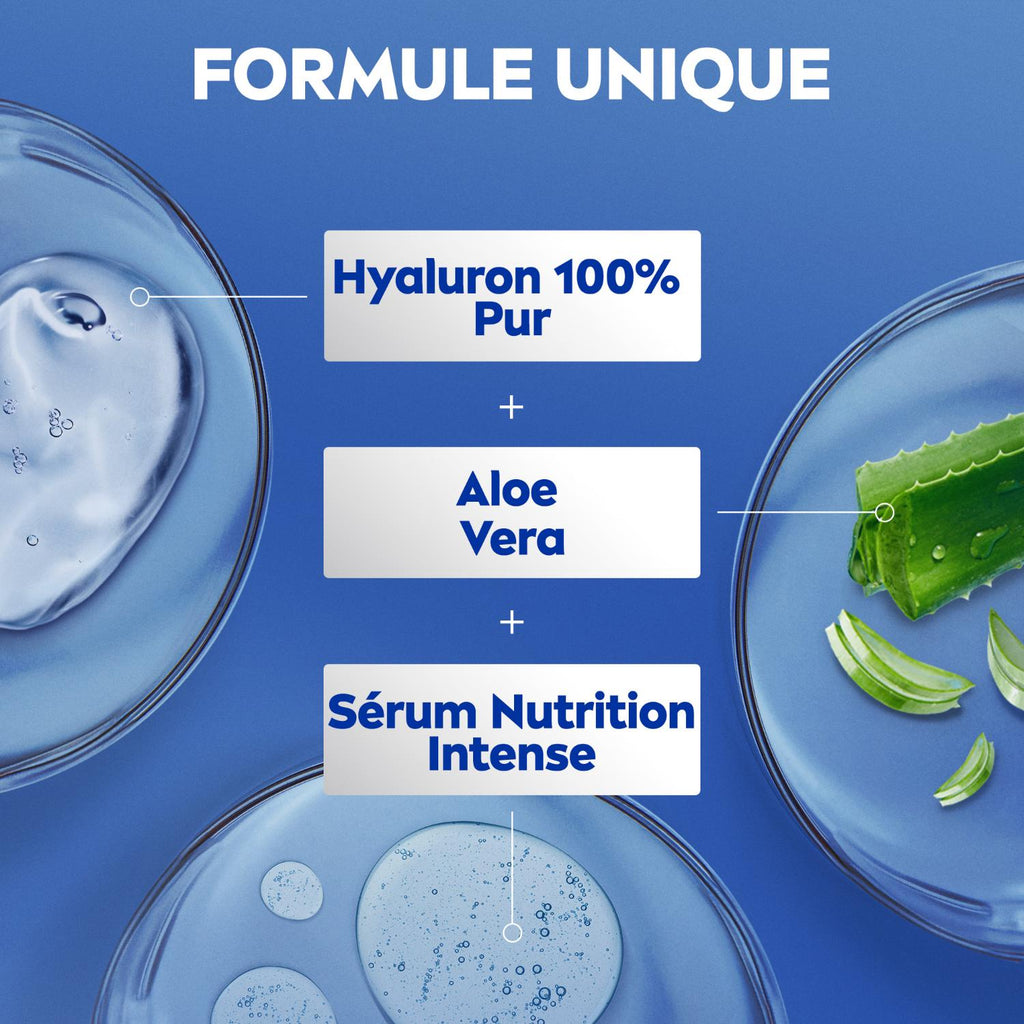 NIVEA Lait Corps Aloe & Hydratation Peaux Normales à Sèches 400ml
