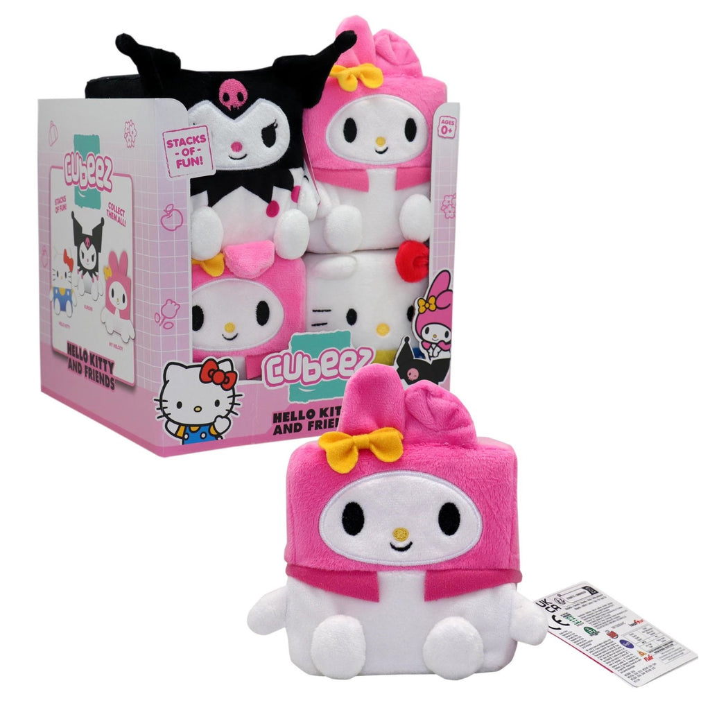 Hello Kitty and Friends Peluche Cubeez 10 cm³ Modèle My Melody Pour bébés et tout-petits HKT203