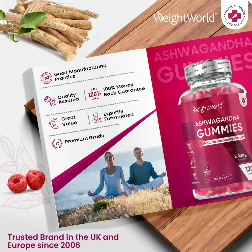 WeightWorld Ashwagandha 1200 mg - 120 gommes