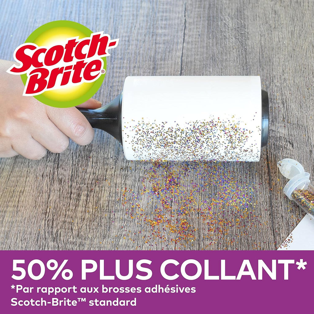 SCOTCH-BRITE Brosse anti-peluches adhésive