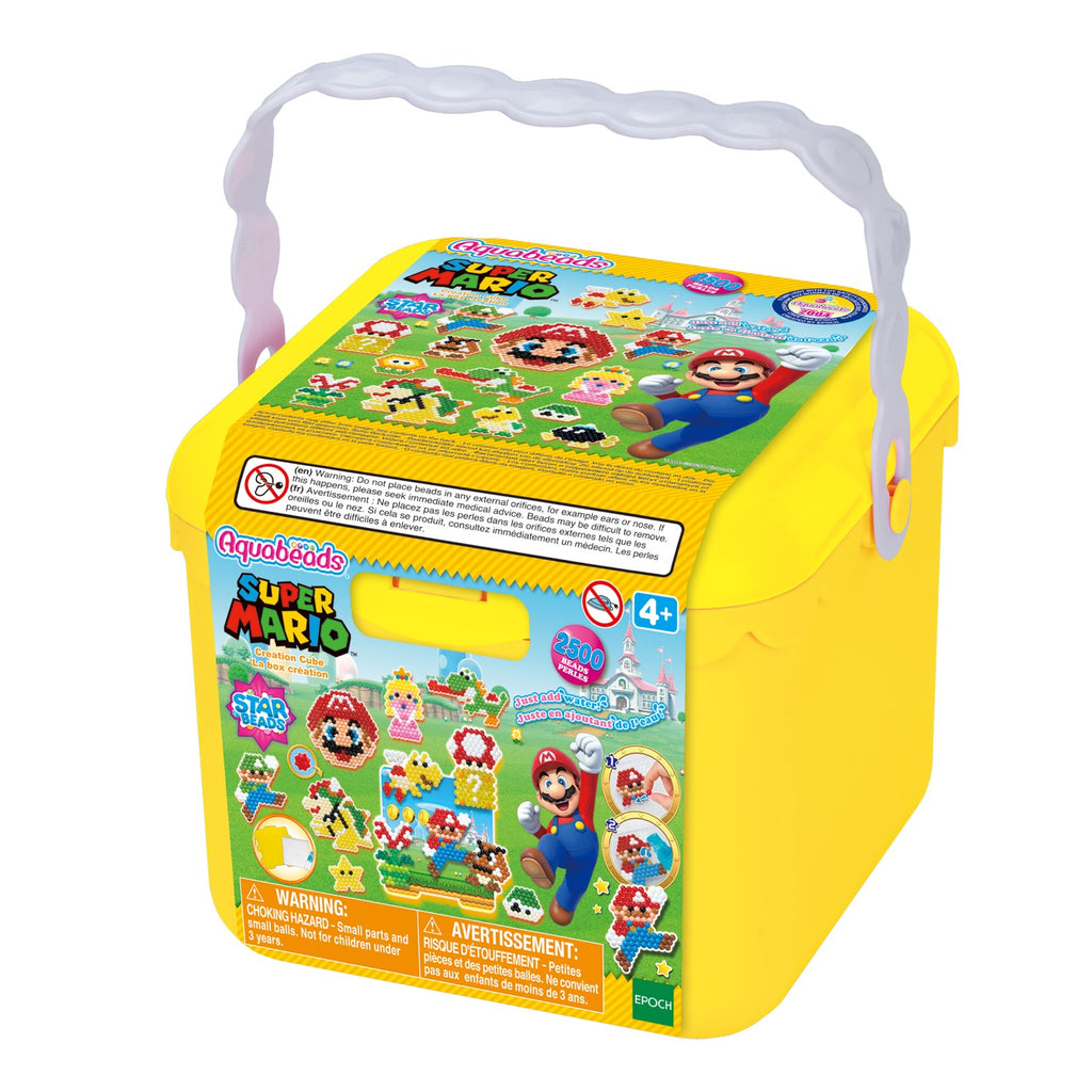 Aquabeads Boîte de Loisirs Créatifs Super Mario Ensemble Complet de Perles d'Eau 31774 (2 500 Perles)