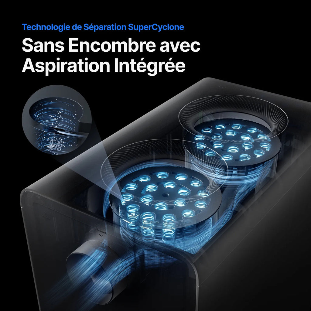 Purificateur de Fumée xTool SafetyPro AP2 pour Graveur Laser, Système SuperCyclone à Filtration 6 Couches contre la Poussière et les Odeurs