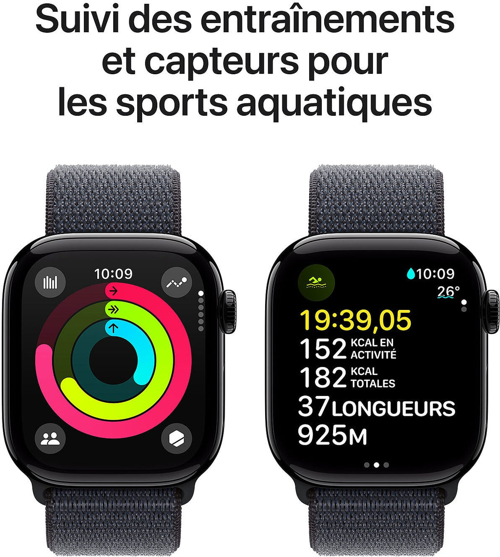 Apple Watch S10 GPS 46 mm - Noir SL