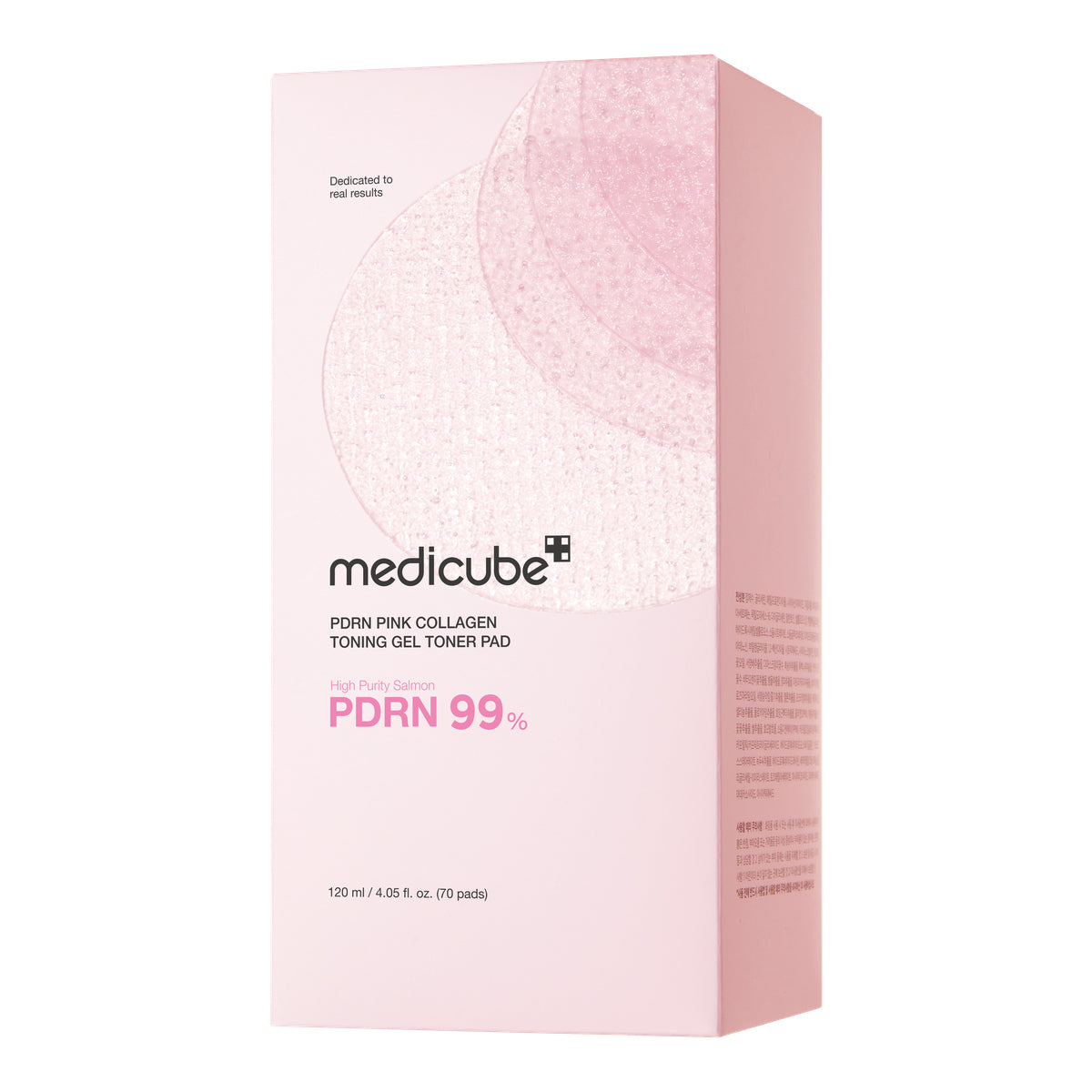Medicube Pads de tonique en gel au collagène rose PDRN (70 pièces)