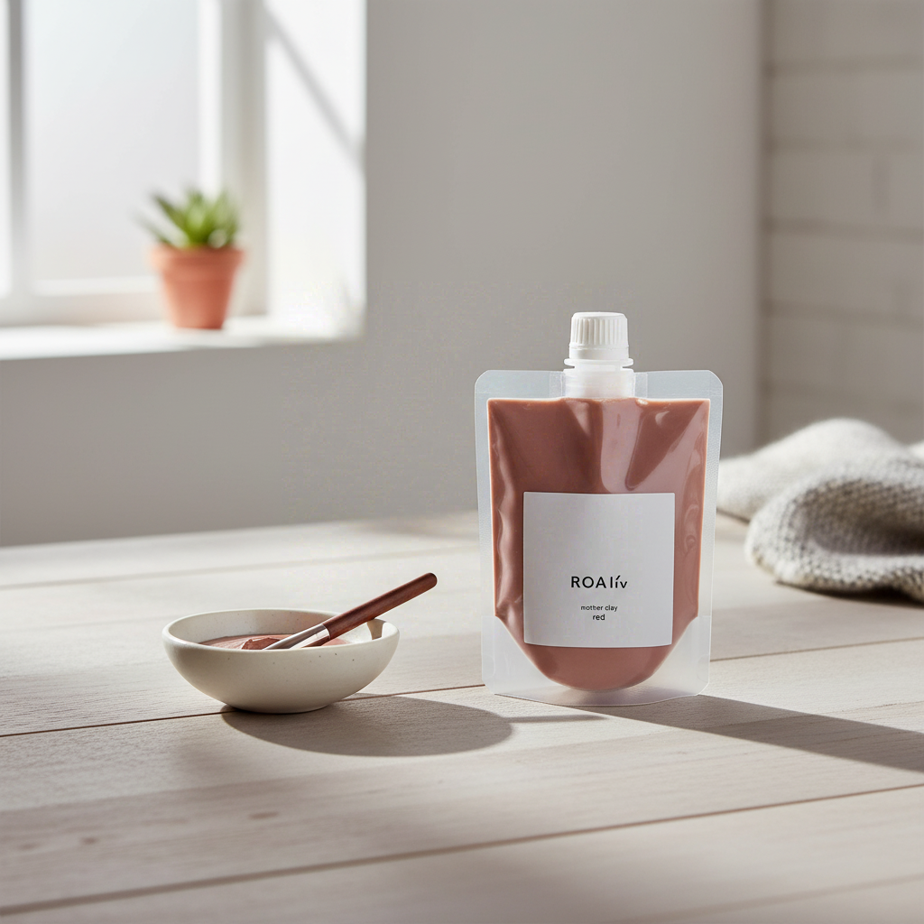 HONEY ROA Masque à l’argile rouge anti-âge 200 g