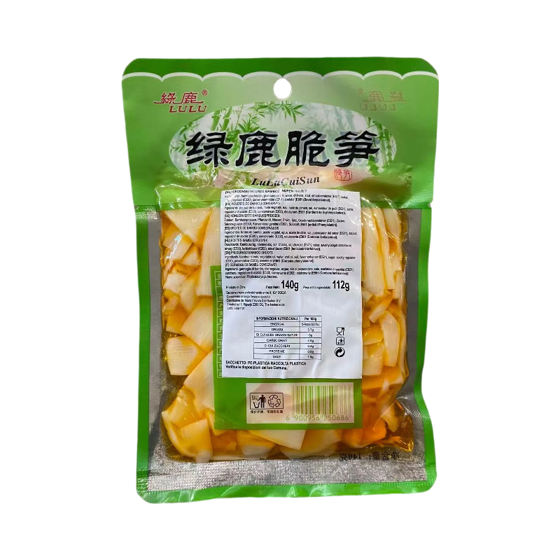 Green Deer Pousses de bambou croustillantes - 140 g