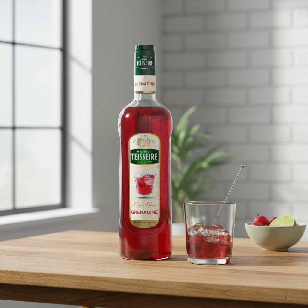 TEISSEIRE Sirop grenadine - 1 L