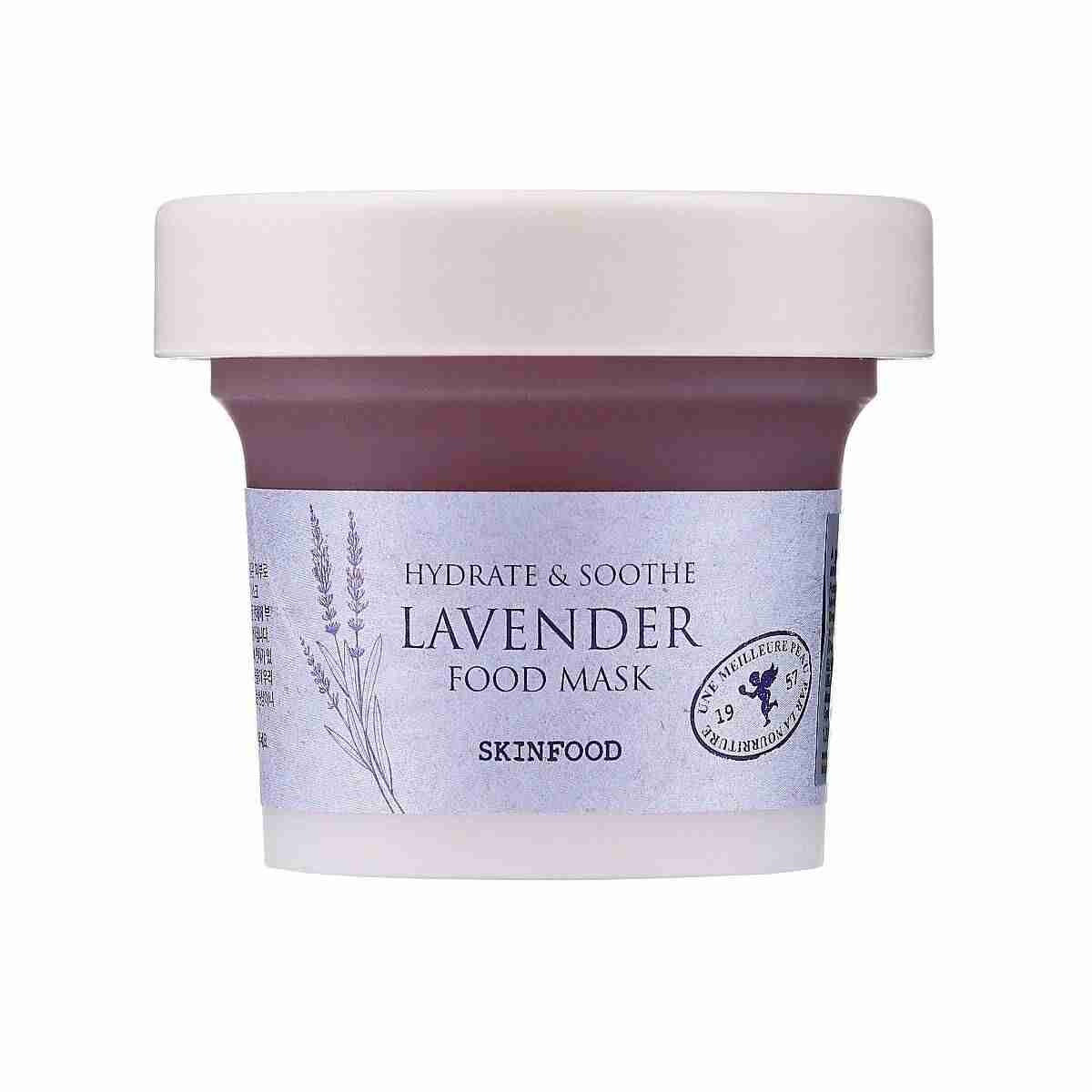 SKINFOOD Masque Lavande Food Masque Gel à Laver Apaisant & Hydratant 120 g