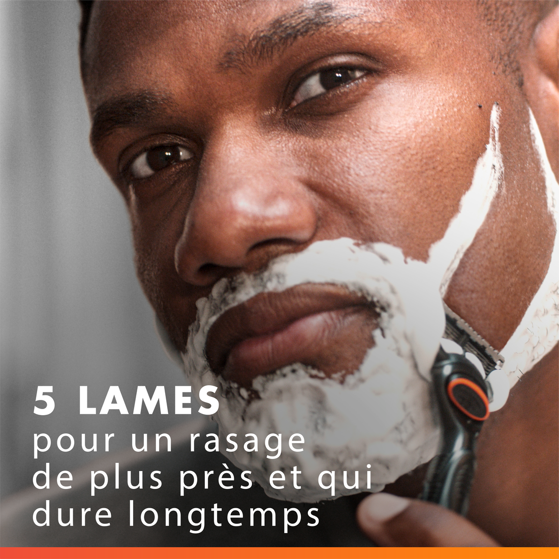 Gillette Lames de Rasoir Homme Fusion 5 Power, Pack de 6