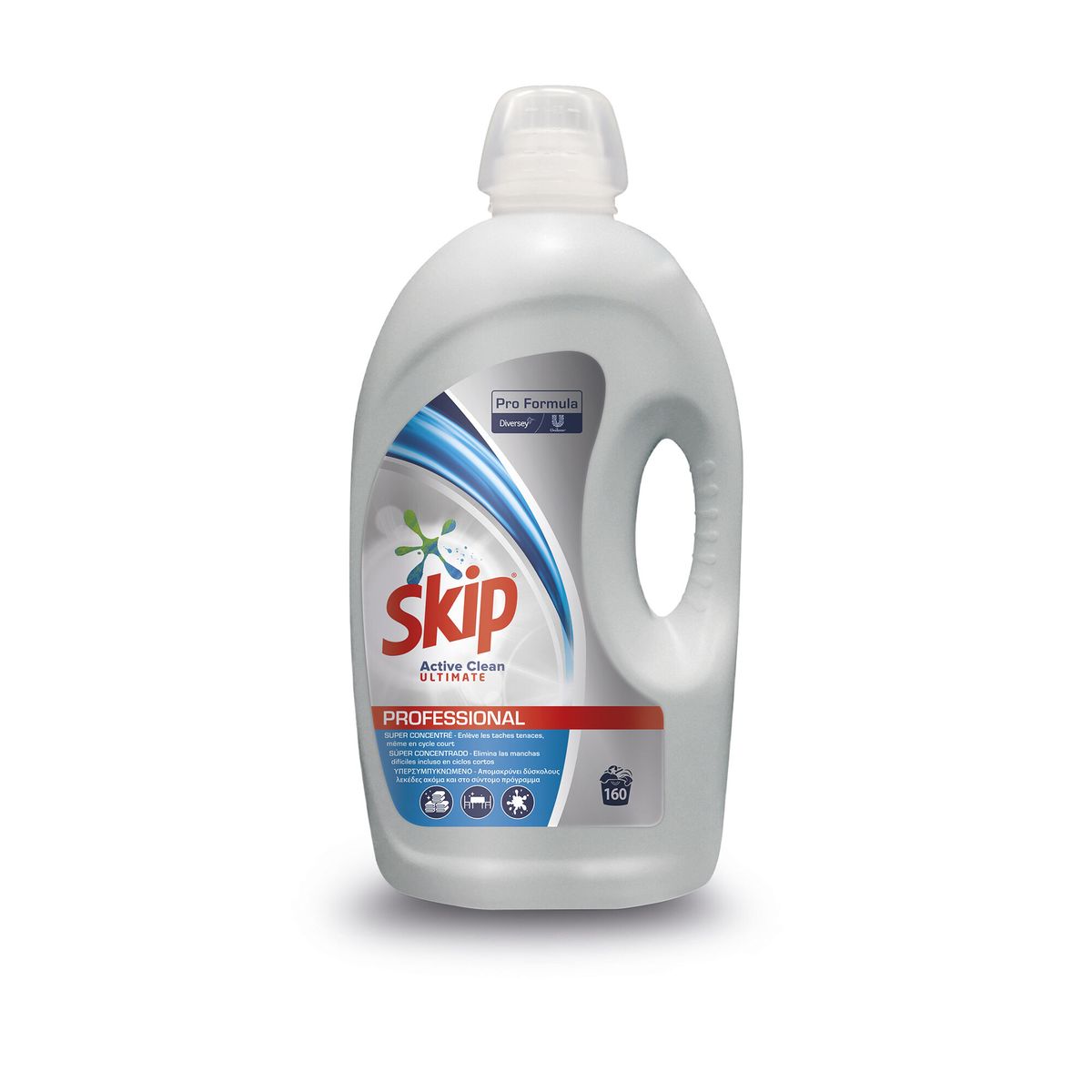 SKIP Professional Ultimate Active Clean Lessive liquide ultra concentrée 160 lavages 4,32 L