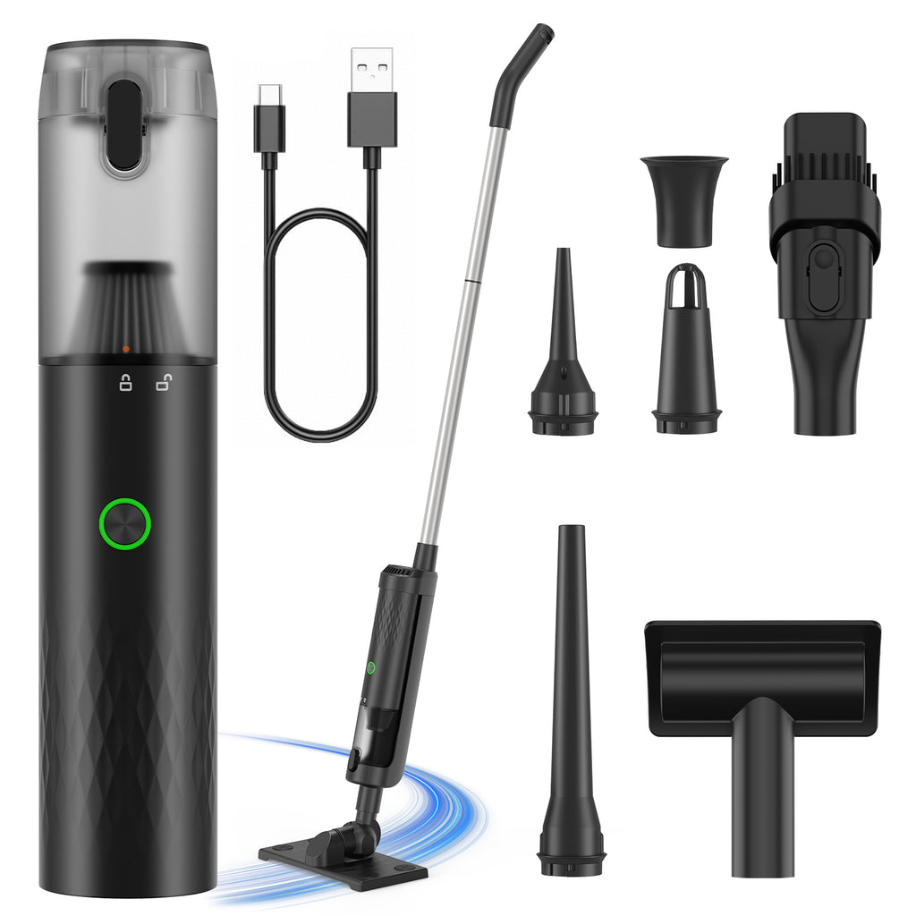 Omeser 3093A Pro aspirateur à main multifonction pour voiture super puissant forte puissance d'aspiration petite taille bac à poussière amovible nettoyage efficace avec aspirateur balai